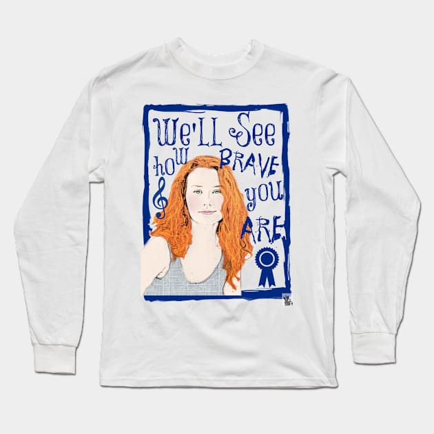 Yes, Anastasia Long Sleeve T-Shirt by RabbitWithFangs